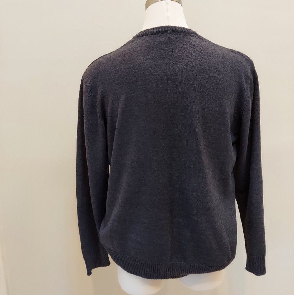 Men's Gray US Polo Assn pullover Crewneck. XXL - Picture 3 of 6